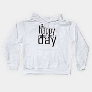 valentines day by chakibium Kids Hoodie